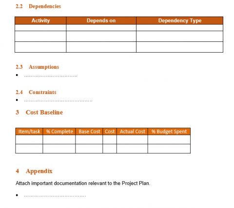 Project Plan Template & Example and Creation Steps