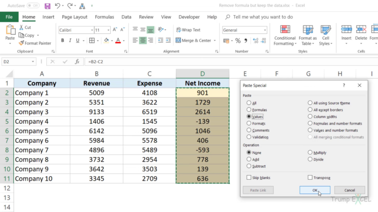 How Do You Overcome Value Error in Excel? - projectcubicle