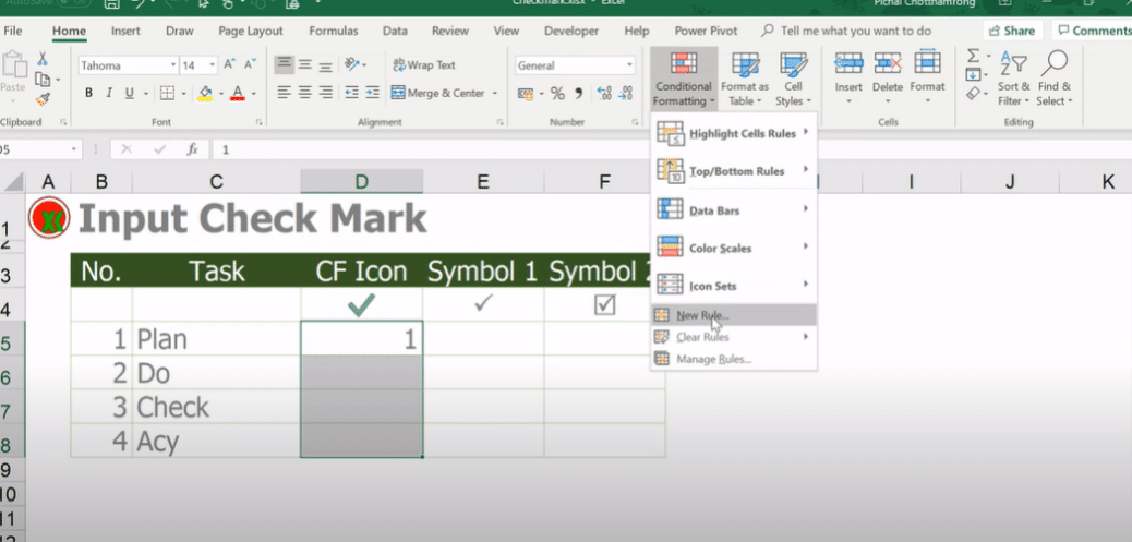 how-to-insert-check-marks-in-excel-in-easy-steps-projectcubicle