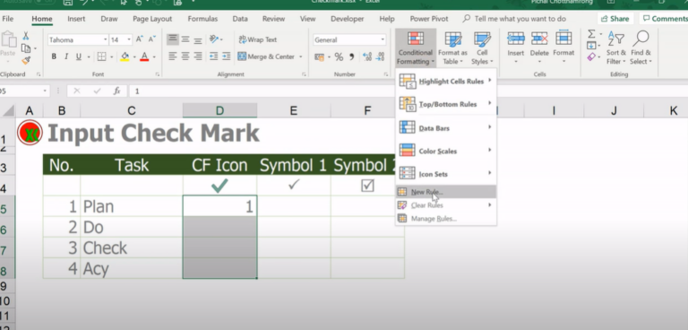 how-to-insert-check-marks-in-excel-in-easy-steps-projectcubicle