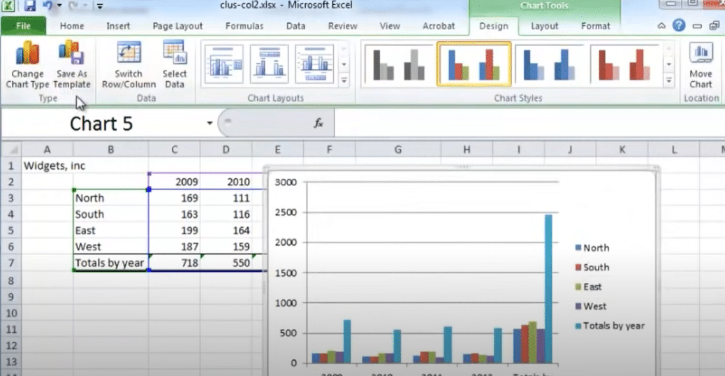 how to make a clustered column chart in excel Actualizar 45+ imagen ...