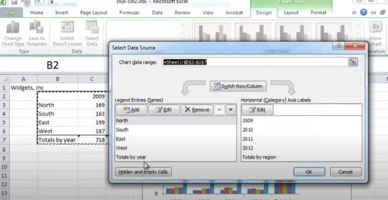 What Is A Clustered Column Chart In Excel