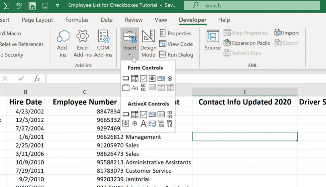 Unravel Classificare Irregolare Insert Checkbox In A Cell Excel 