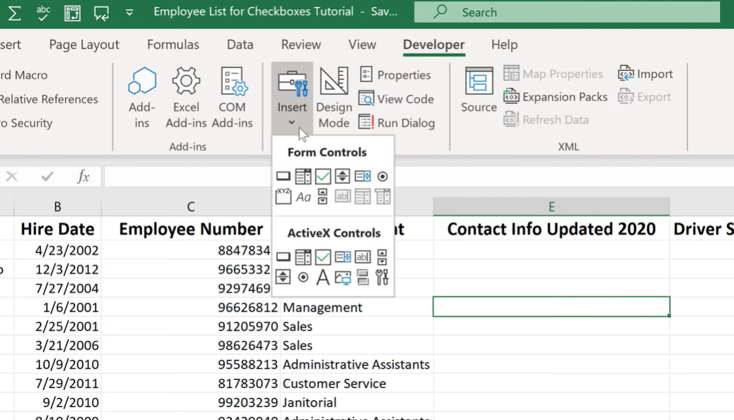 Can You Make An Excel Cell A Checkbox Projectcubicle