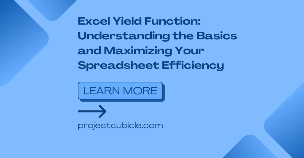 excel-yield-function-maximizing-your-spreadsheet-efficiency